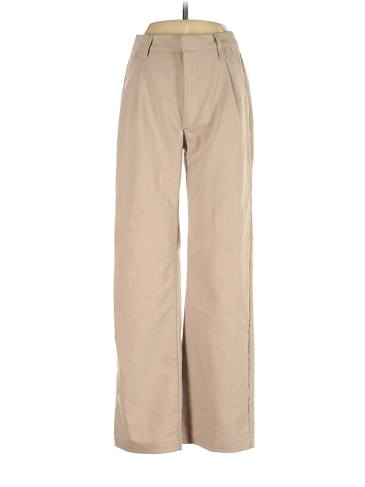 Abercrombie & Fitch Solid Tan Dress Pants Size 0 - 57% off | thredUP