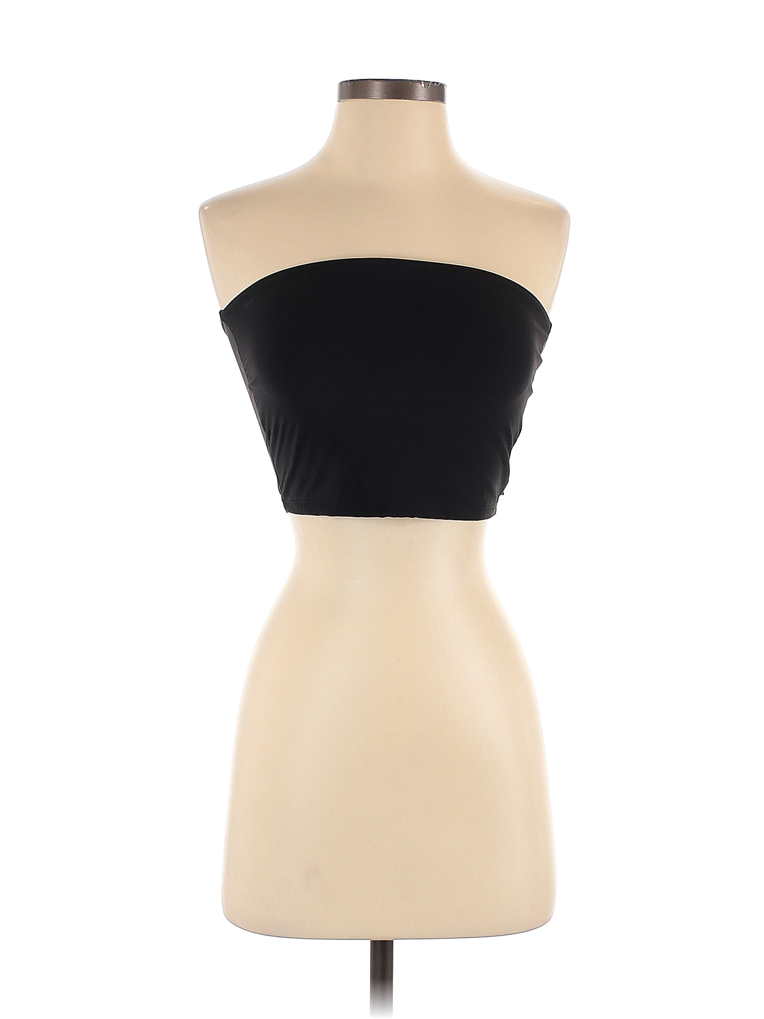 Buffbunny Solid Black Tube Top Size S - 57% off