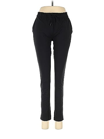 Lululemon Athletica Solid Black Active Pants Size 8 - 50% off
