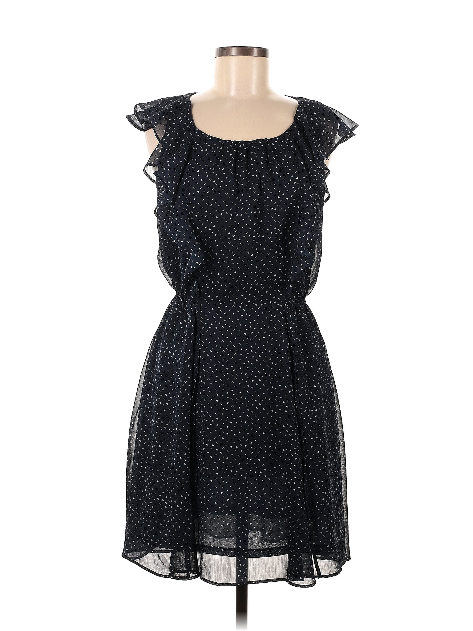 Gap Outlet Polka Dots Black Casual Dress Size M 52 off thredUP