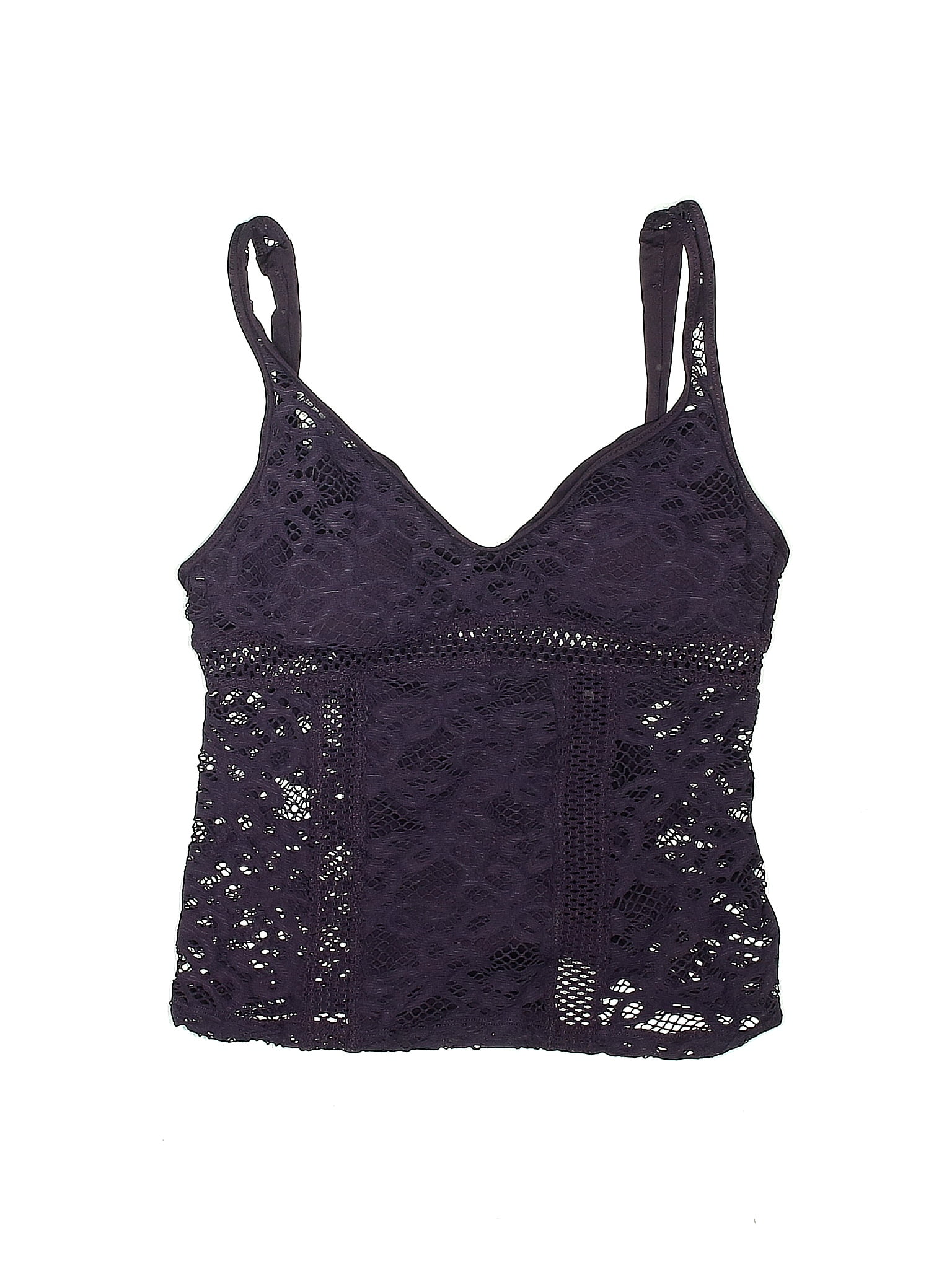 Becca Solid Purple Swimsuit Top Size M 60 off thredUP