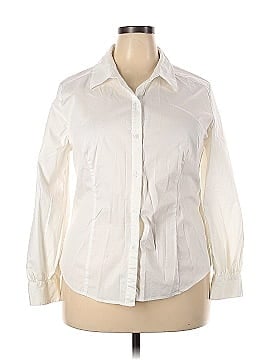 Gabrielle Union New York and Company Long Sleeve Button-Down Shirt (view 1)