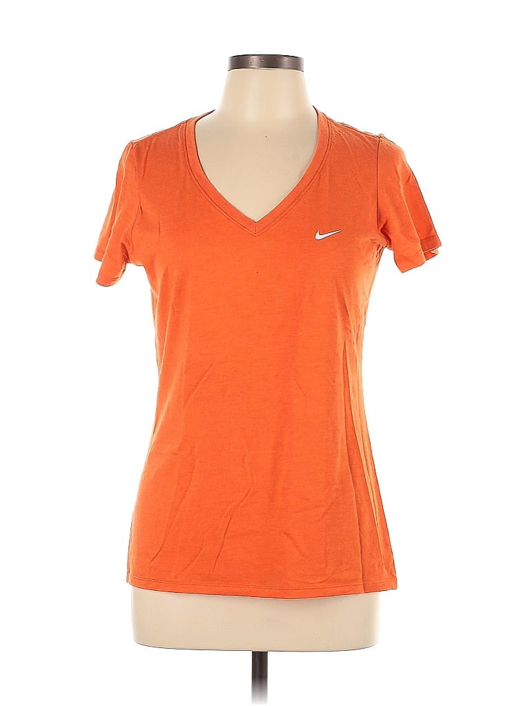 Nike Orange Active T-Shirt Size L - photo 1