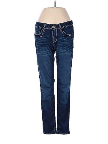 Rerock Solid Blue Jeans Size 4 - 71% off