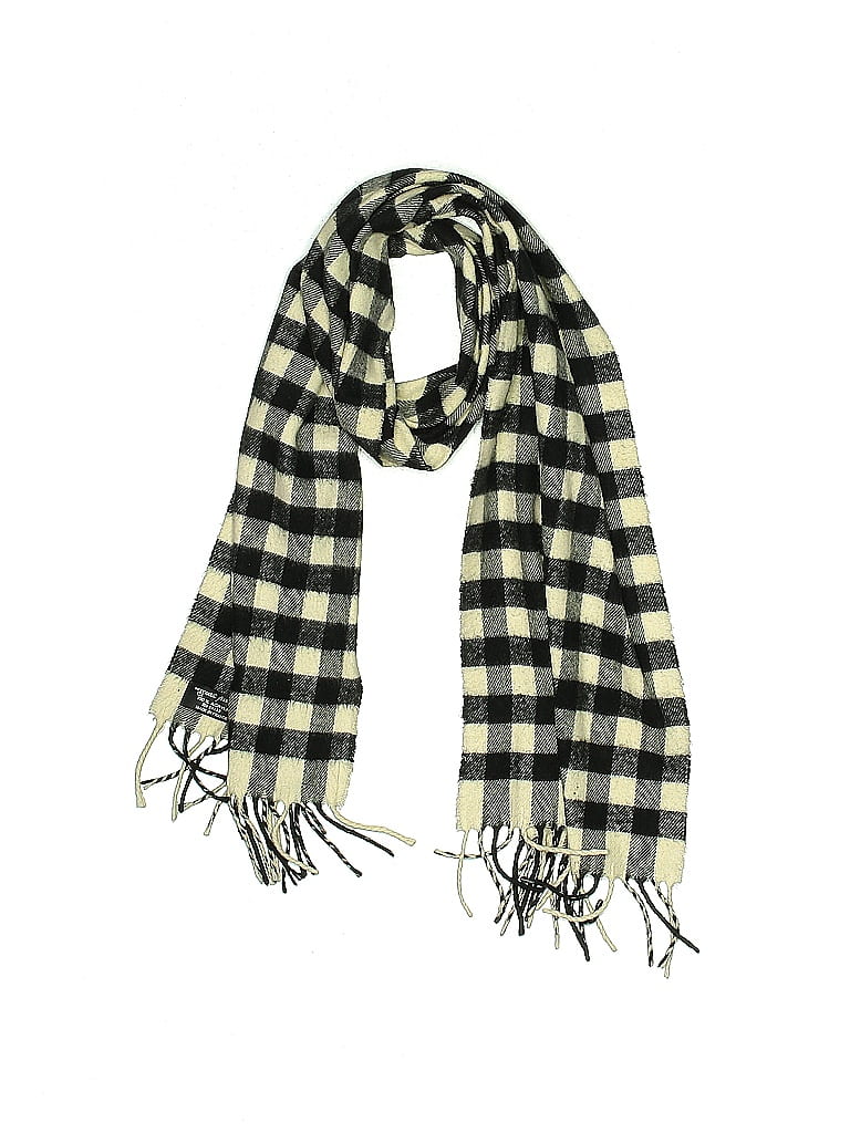 The Specialty House 100% Acrylic Checkered-gingham Plaid Black Scarf One size - photo 1