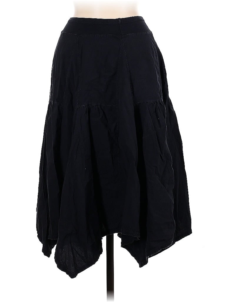 Luna Luz Solid Black Casual Skirt Size S - 69% off | thredUP