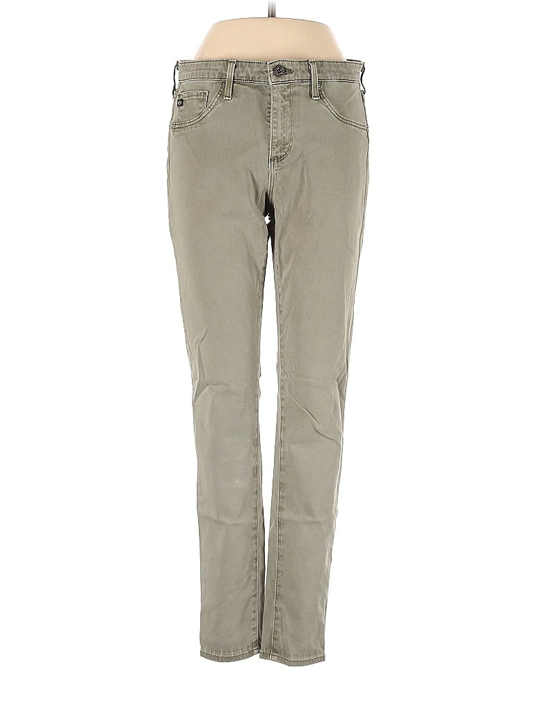 Pre-owned Adriano Goldschmied Jeans In Green