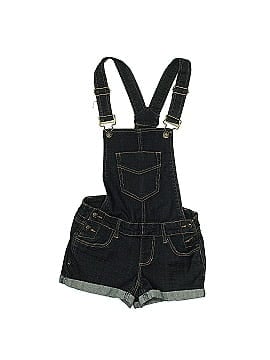 BLUE SPICE Overall Shorts (view 1)
