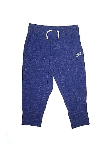 Nike Marled Blue Sweatpants Size X-Large (Kids) - 58% off