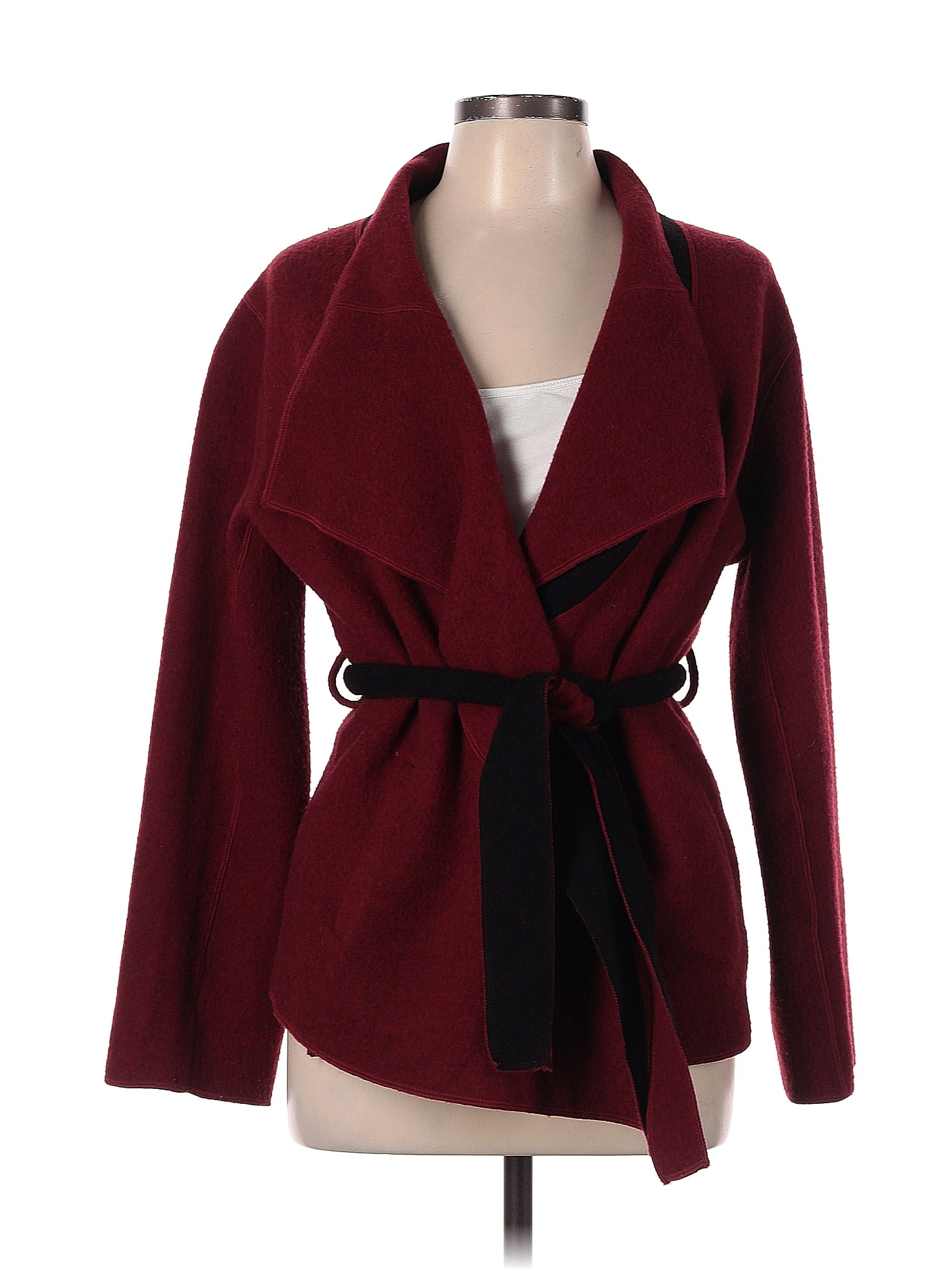 kenar-solid-burgundy-wool-blazer-size-l-petite-81-off-thredup