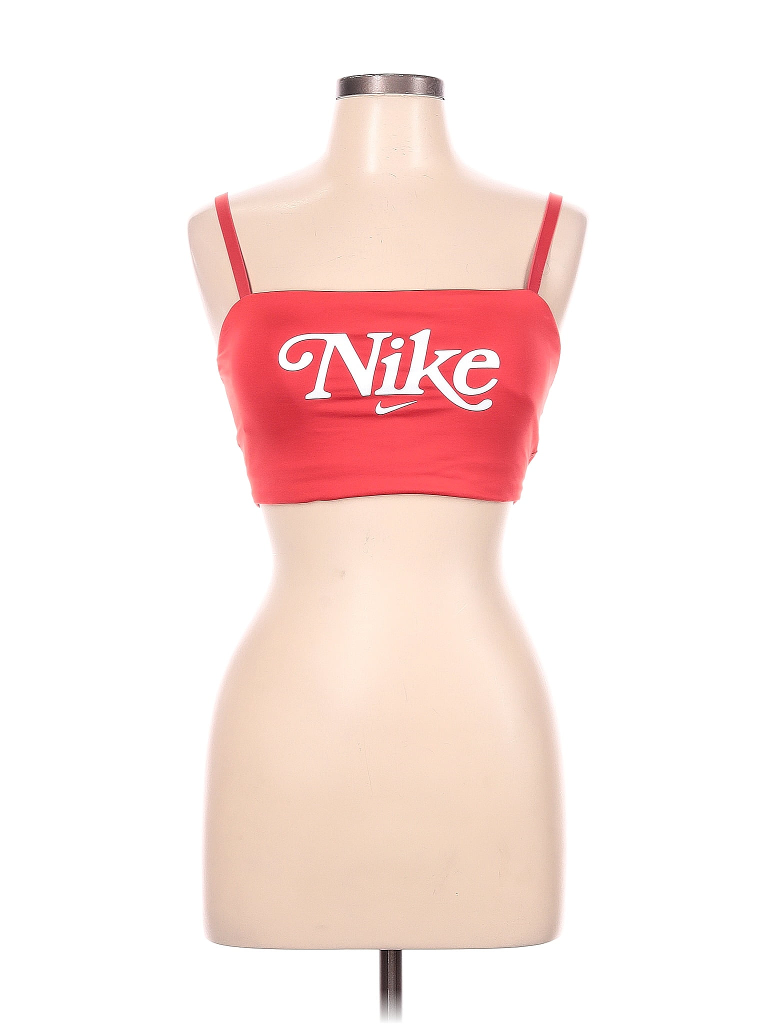 Nike Graphic Red Sports Bra Size L - 52% off