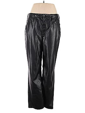 Madewell Faux Leather Pants (view 1)