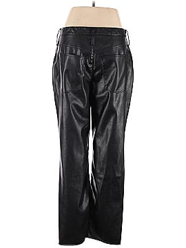 Madewell Faux Leather Pants (view 2)