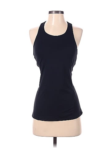 Fabletics Polka Dots Blue Active Tank Size XS - 58% off
