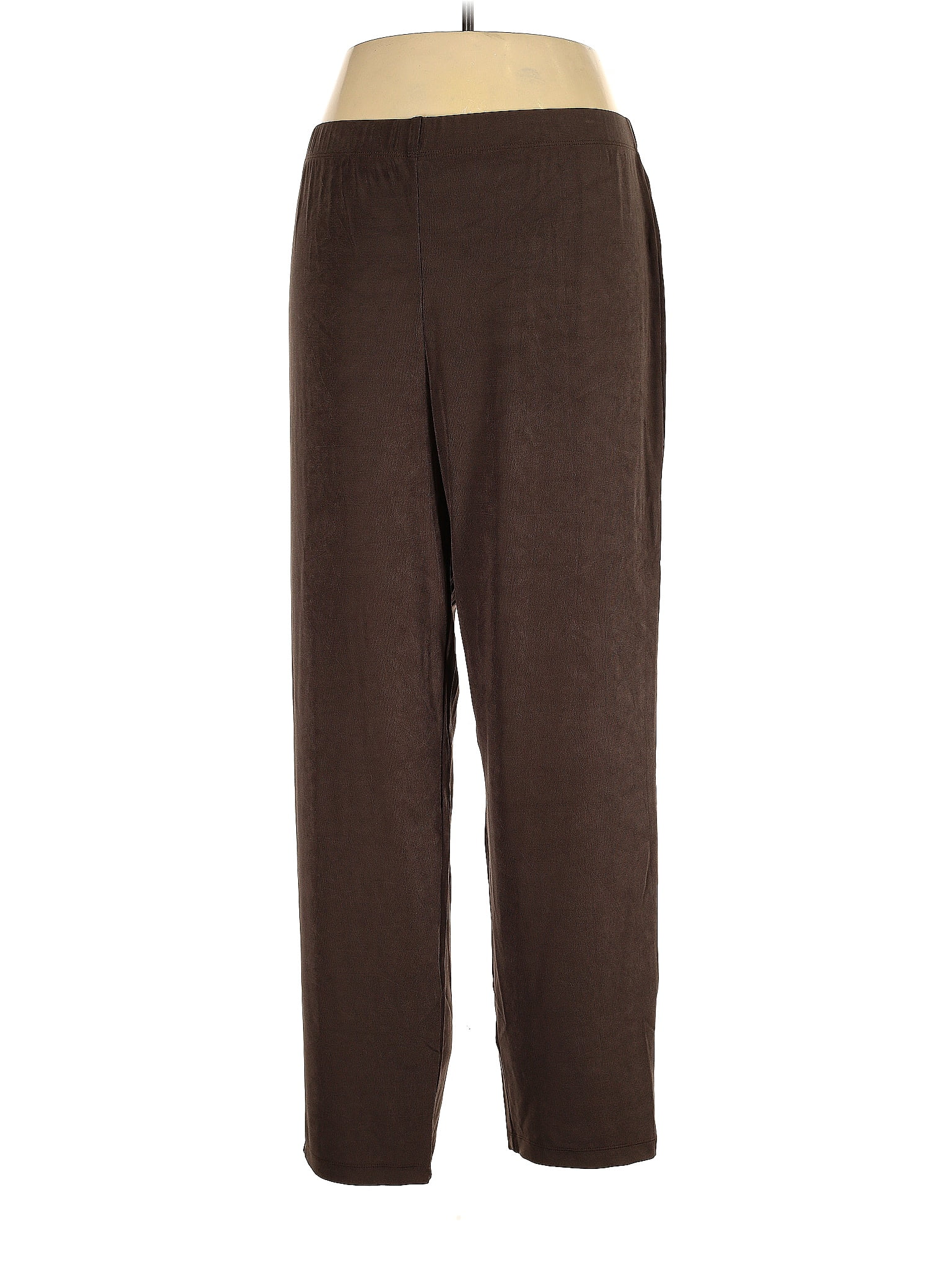 Chico's Solid Brown Casual Pants Size XXL Tall (4) (Tall) - 76% off ...