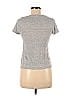 J.Crew 100% Linen Marled Gray Short Sleeve T-Shirt Size S - photo 2