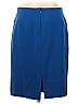 Alfani 100% Polyester Blue Casual Skirt Size 6 - photo 2