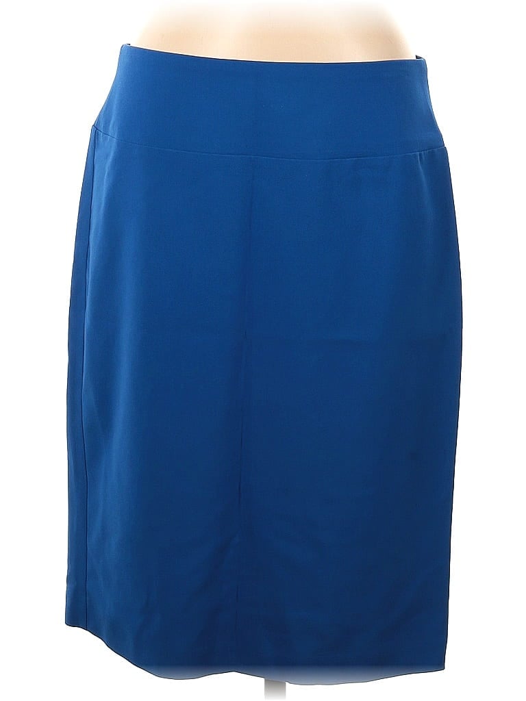 Alfani 100% Polyester Blue Casual Skirt Size 6 - photo 1