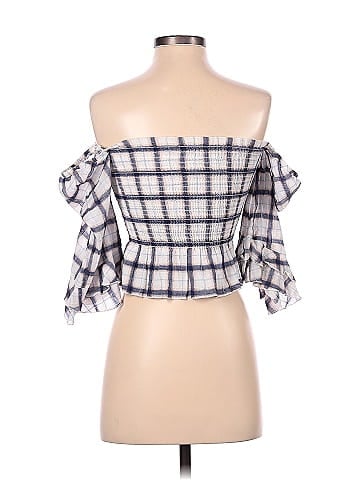 Blue Life 3/4 Sleeve Blouse (view 2)