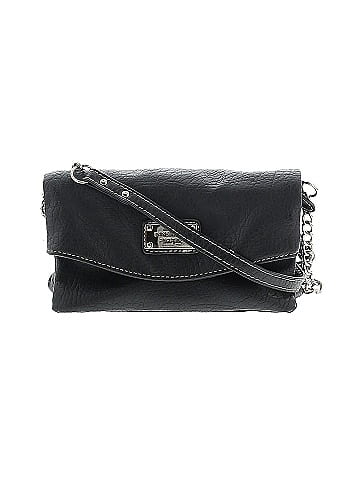 Nine west black and white online purse