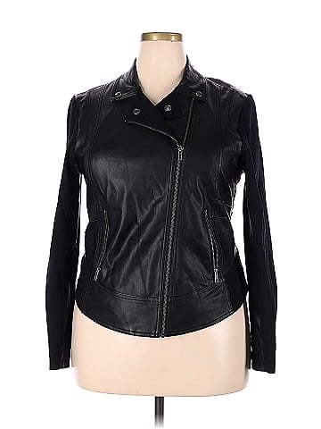 Torrid faux leather outlet jacket