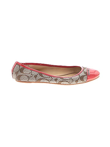 Coach store pink flats