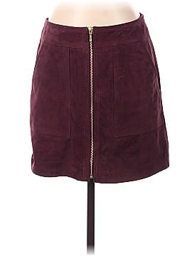 Trina Turk Leather Skirt (view 1)