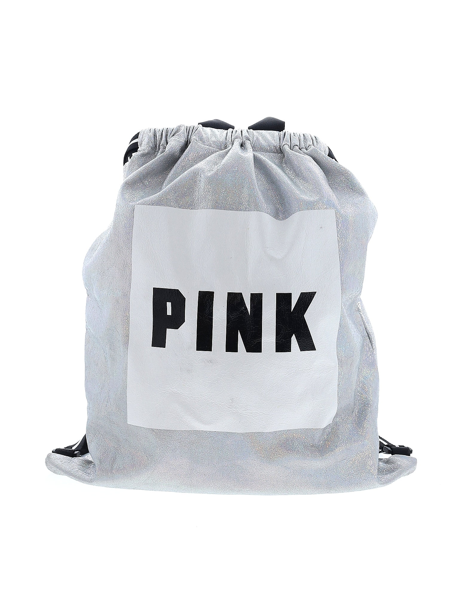 Victoria's secret shop pink drawstring backpack