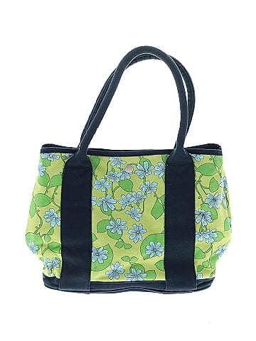 J.Crew Factory Store Floral Green Tote One Size 70 off ThredUp