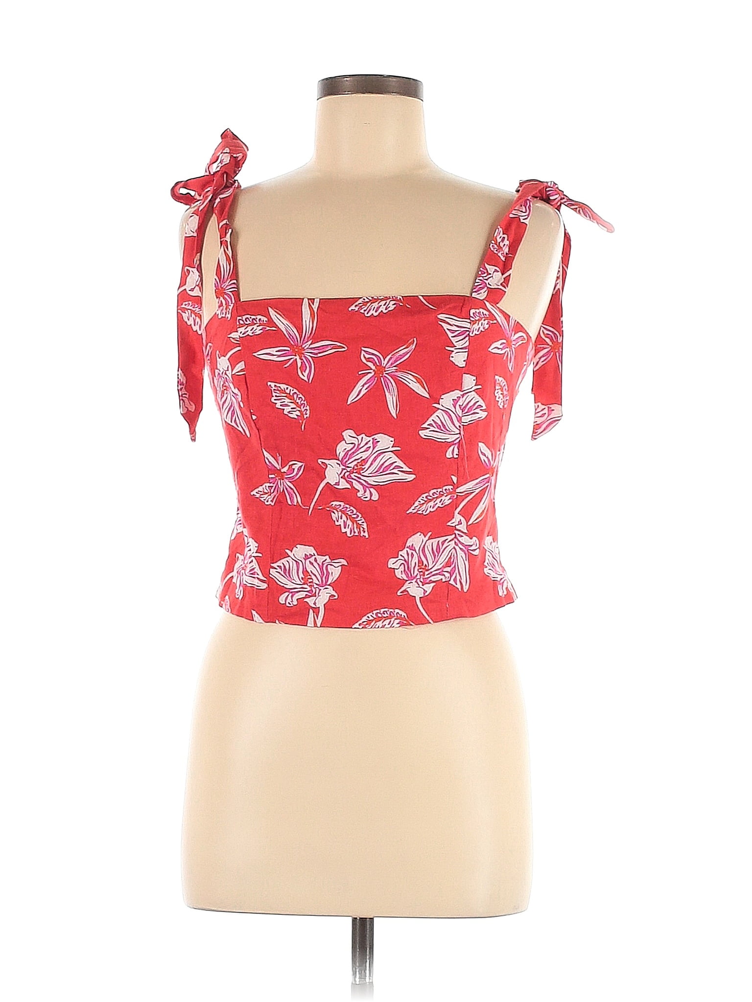 Tunique Blouse Verte Sans Manches RED SOUL - Taille M - Excellent état - Occasion Très Bon état