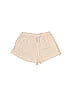 Collusion 100% Cotton Solid Ivory Shorts Size 0 - photo 2