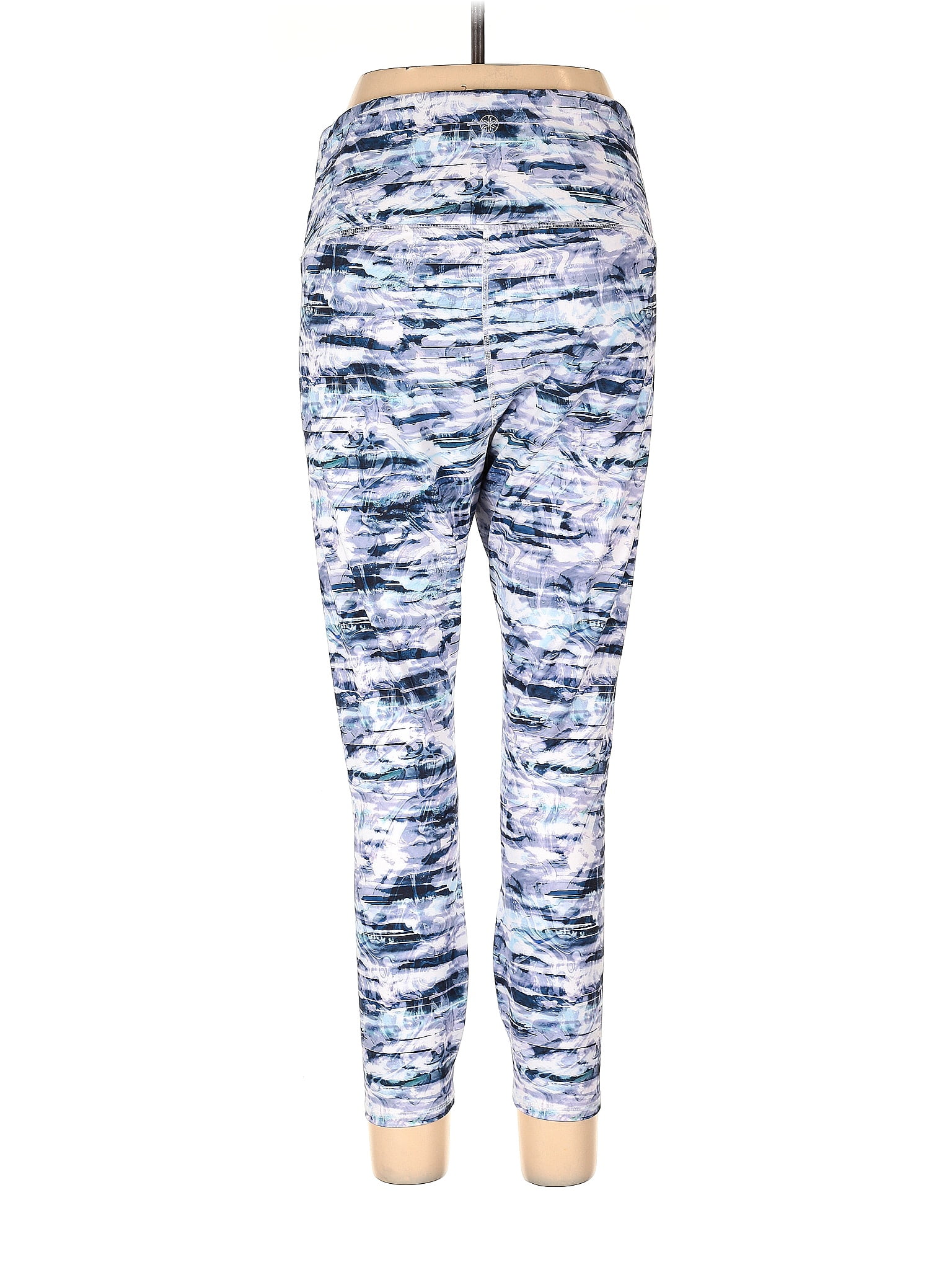 GAIAM Solid Blue Active Pants Size S - 55% off