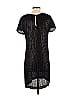 Donna Karan New York Grid Black Casual Dress Size 4 - photo 2