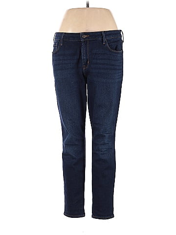 Old Navy Solid Blue Jeans Size 14 - 44% off | thredUP