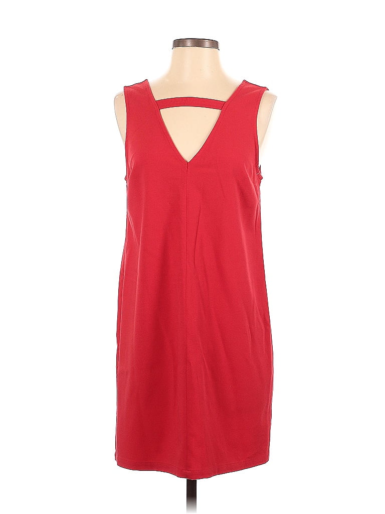 Abercrombie & Fitch Solid Red Casual Dress Size S - photo 1