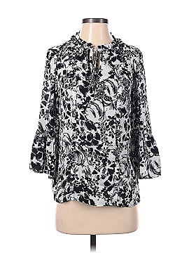 Karl Lagerfeld Paris Long Sleeve Blouse (view 1)