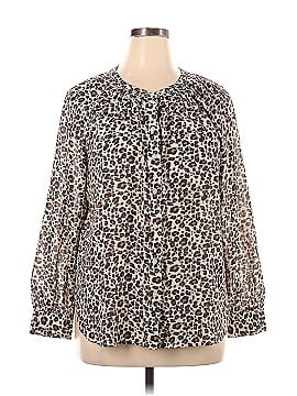 Ann Taylor LOFT Long Sleeve Blouse (view 1)