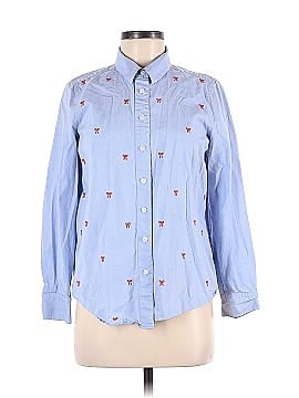 Draper James Long Sleeve Button-Down Shirt (view 1)