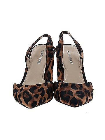 Marc fisher outlet leopard heels