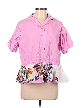 Tome Short Sleeve Button-Down Shirt (view 1)