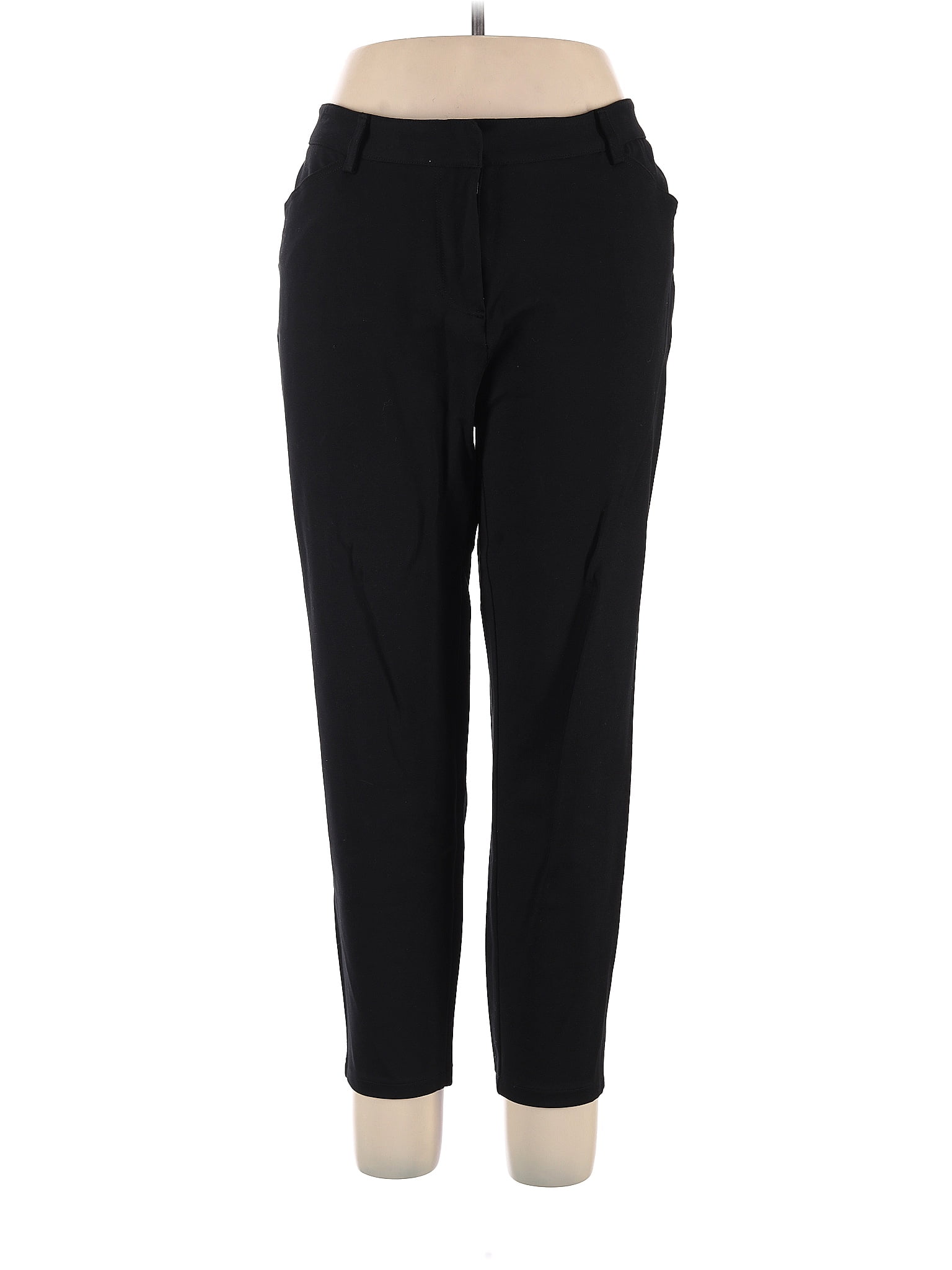 Calvin Klein Polka Dots Black Casual Pants Size 16 72 off thredUP