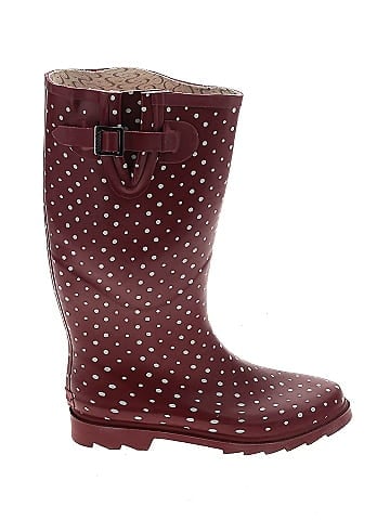 Chooka polka clearance dot rain boots