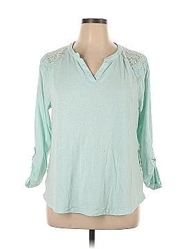SONOMA life + style 3/4 Sleeve Top (view 1)
