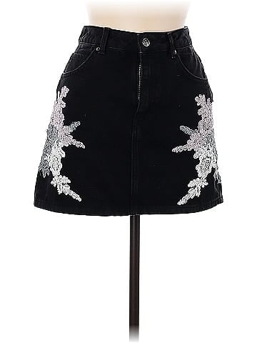 Embroidered skirt cheap topshop