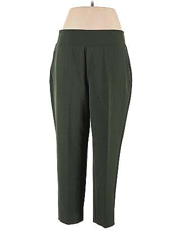 Athleta Solid Green Endless High Rise Pant Size 16 - 55% off