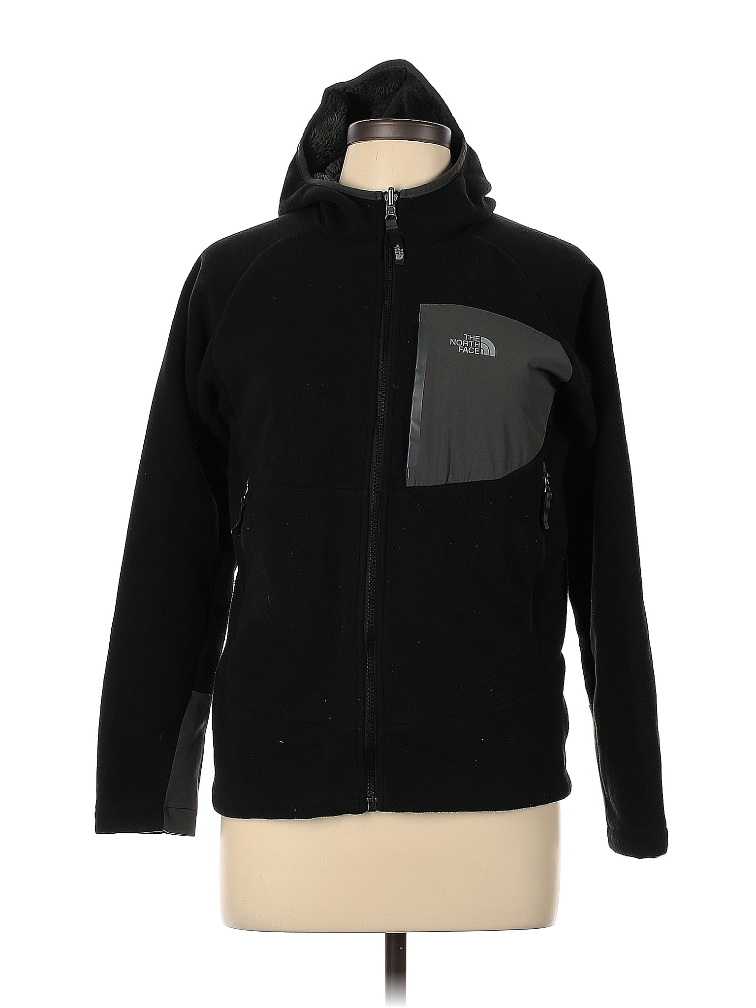 The North Face Solid Black Fleece Size L 61 off thredUP