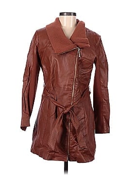 IMAN Faux Leather Jacket (view 1)