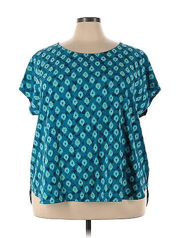 lane bryant polka dot shirt