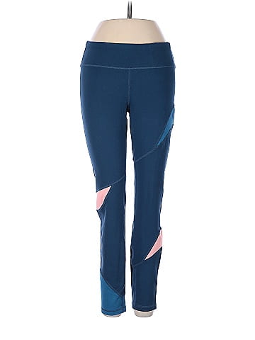 GAIAM Solid Blue Active Pants Size S - 55% off