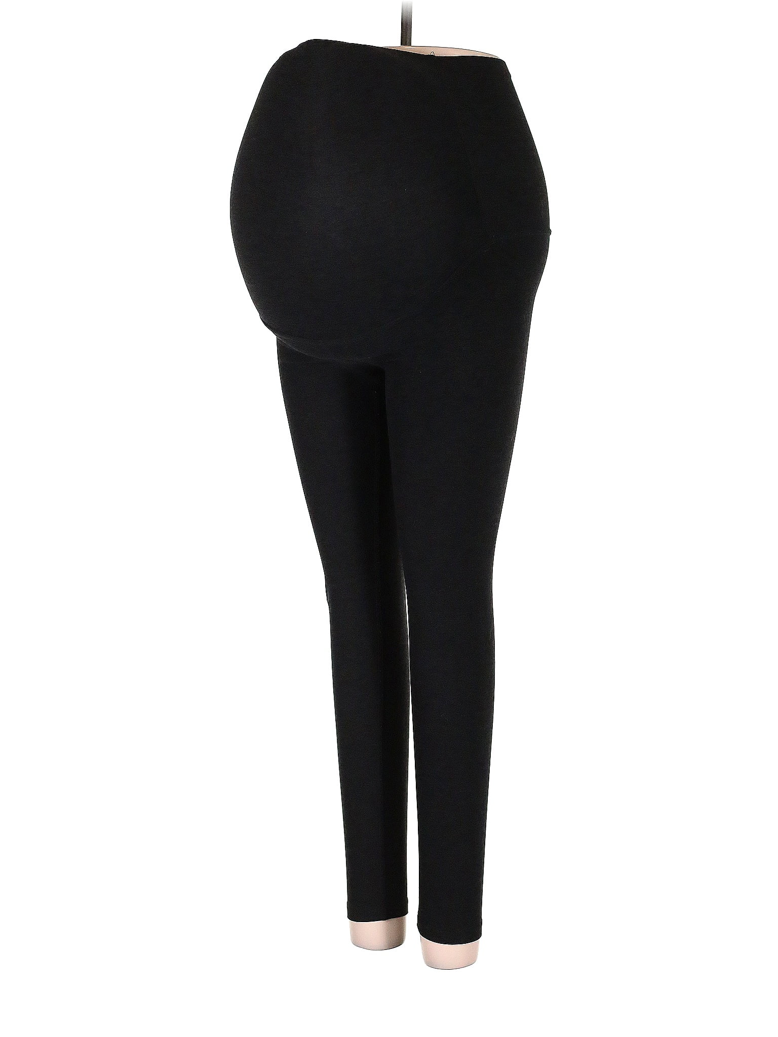 Beyond the Bump by Beyond Yoga Solid Black Leggings Size XS